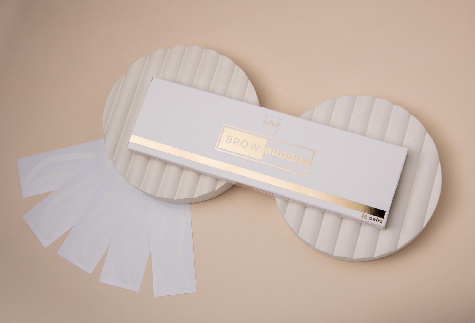 Brow airbrushing tool