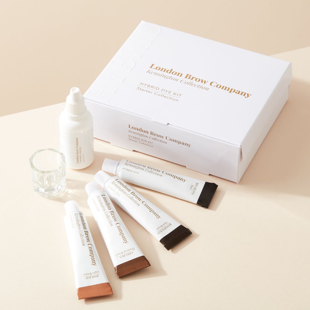 London Hybrid Dye Brow Stain Starter Kit