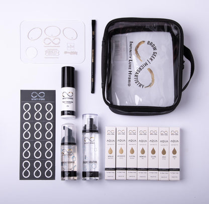 AQUA DROPS KITS  - The Best Brow Hybrid Stain with Bond Builder INFINITY