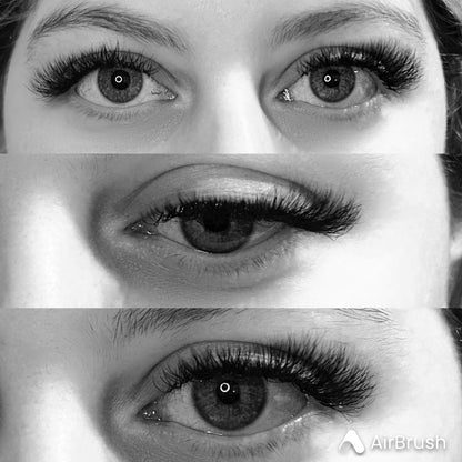 4D Clover Lash Extensions – 16 Rows, Single Length