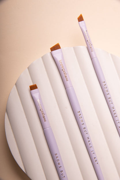 LIMITED EDITION CHATEAUDEBELLE X THE BROW GEEK BRUSH COLLECTION - Brows but make it art 💜
