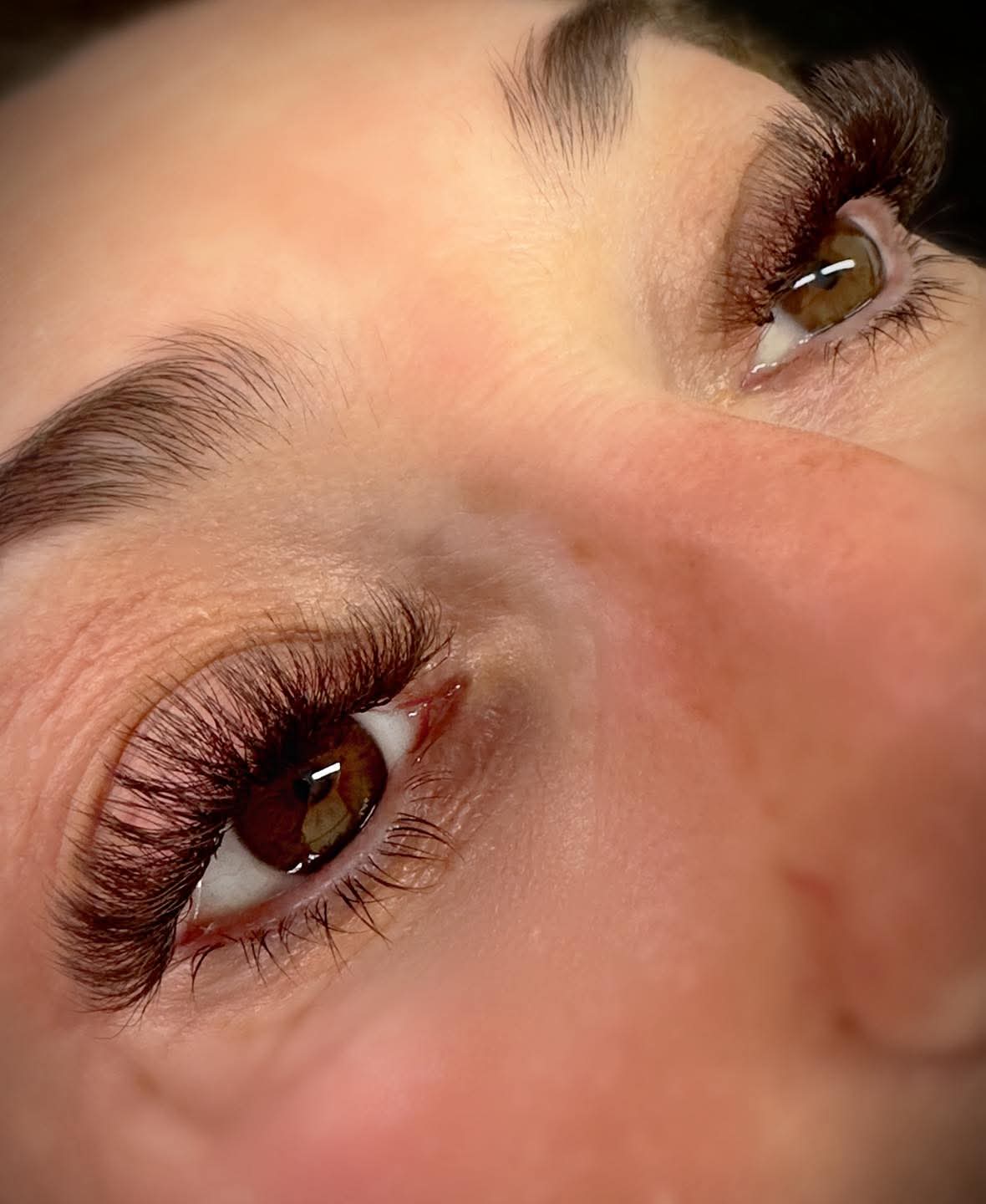 🤎 Brown 6D Clover Lash Extensions – Mixed Lengths, 16 Rows 🤎