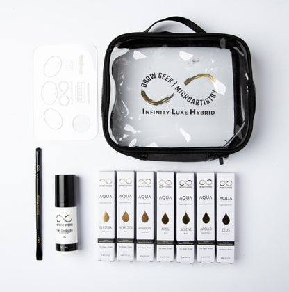 AQUA DROPS KITS  - The Best Brow Hybrid Stain with Bond Builder INFINITY