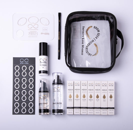 INFINITY AQUA DROPS GOLD KIT - YOUR COMPLETE HYBRID STAIN KIT