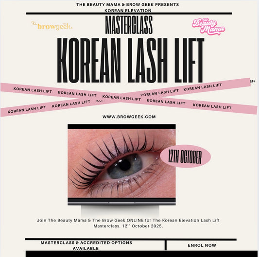 Korean Lash Lift Masterclass - 12th October 2025 with Debs & Steph The Beauty Mama