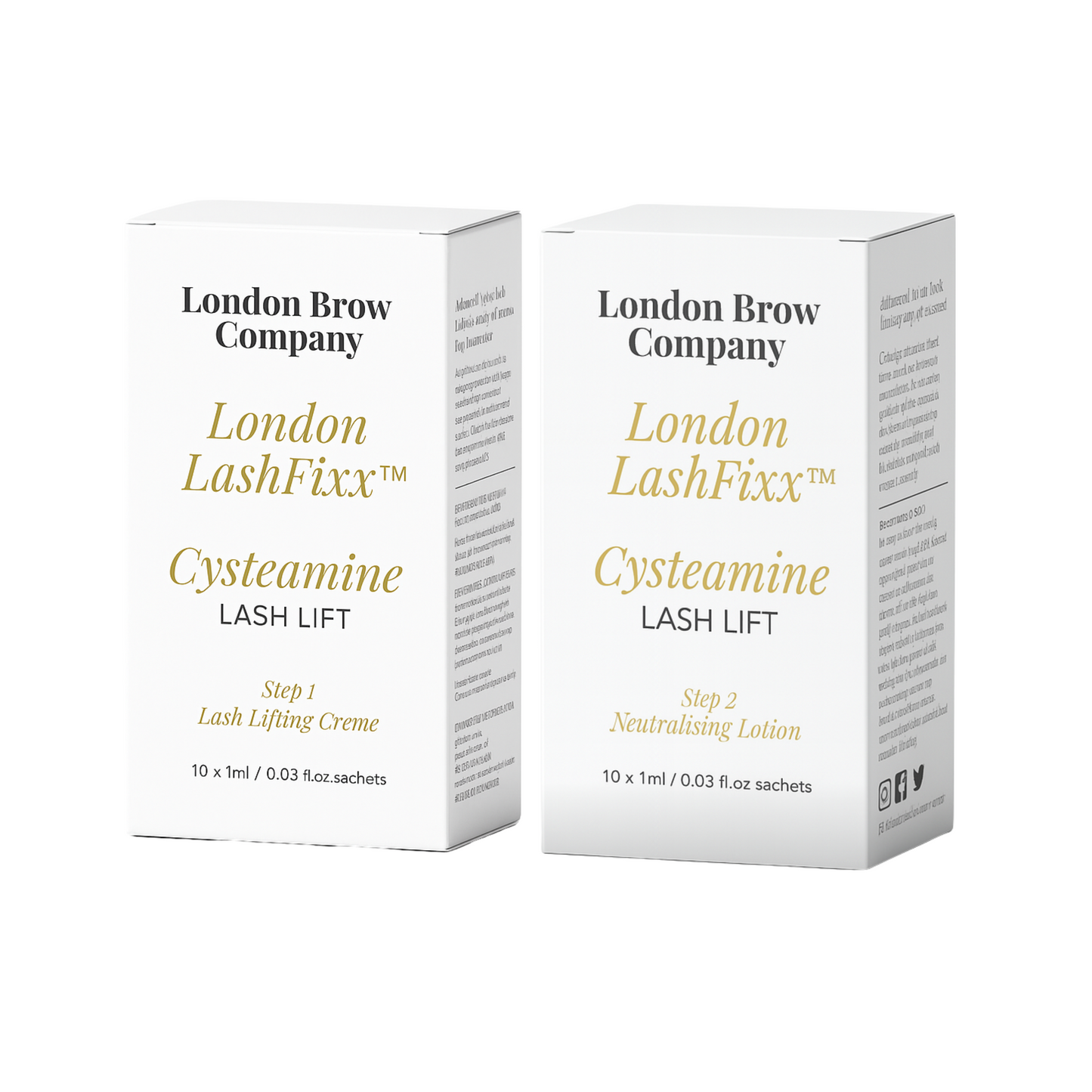 London LashFixx™ Cysteamine Lash Lift System – Korean-Inspired Lash Lifting