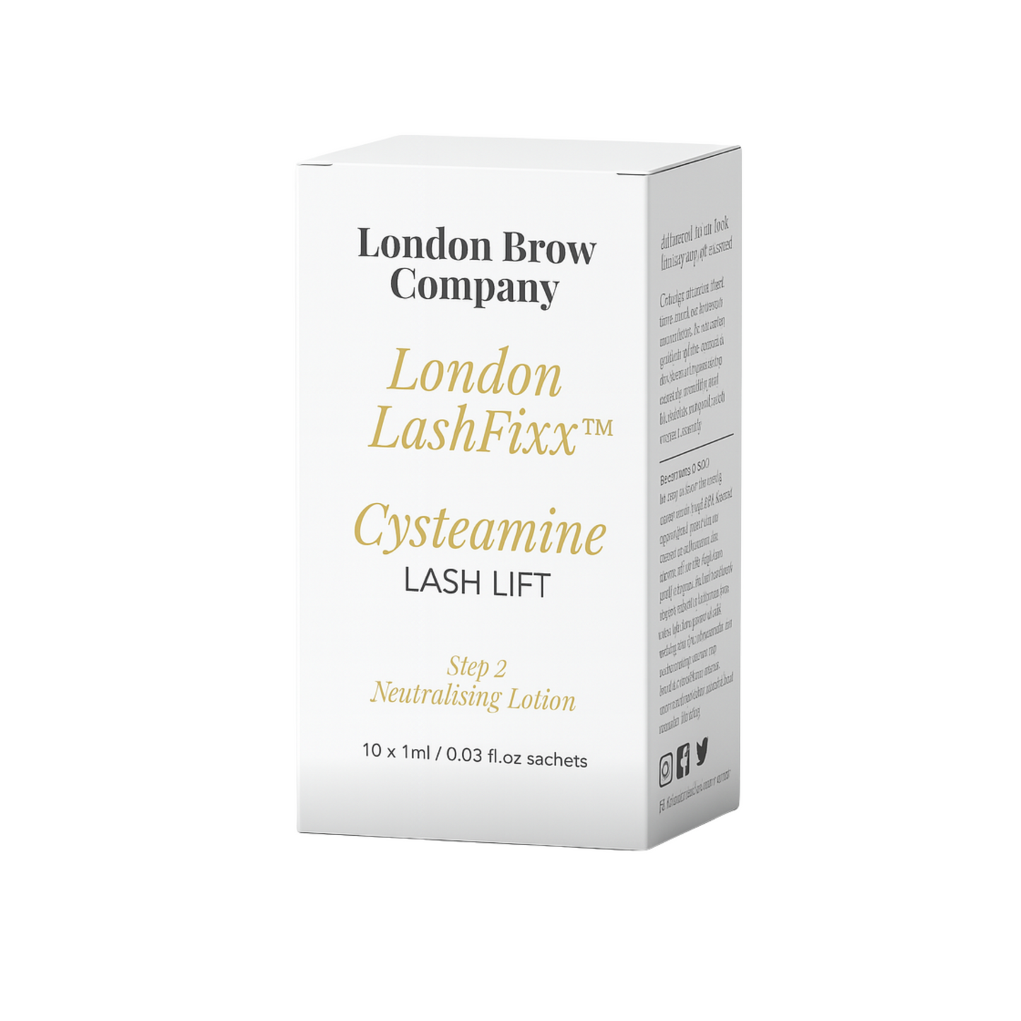 London LashFixx™ Cysteamine Lash Lift System – Korean-Inspired Lash Lifting
