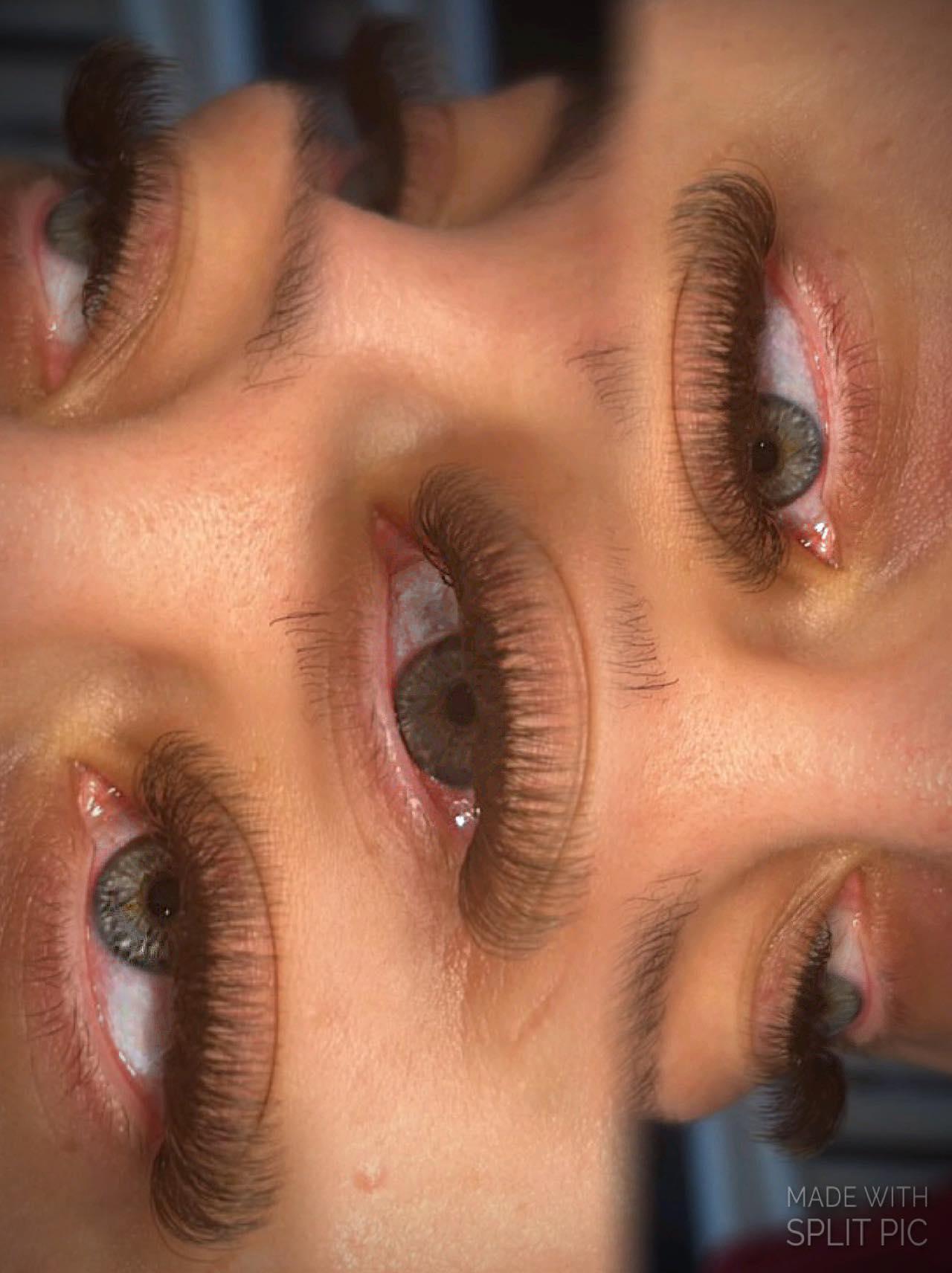 🤎 Brown 4D Clover Lash Extensions – Mixed Lengths, 16 Rows 🤎
