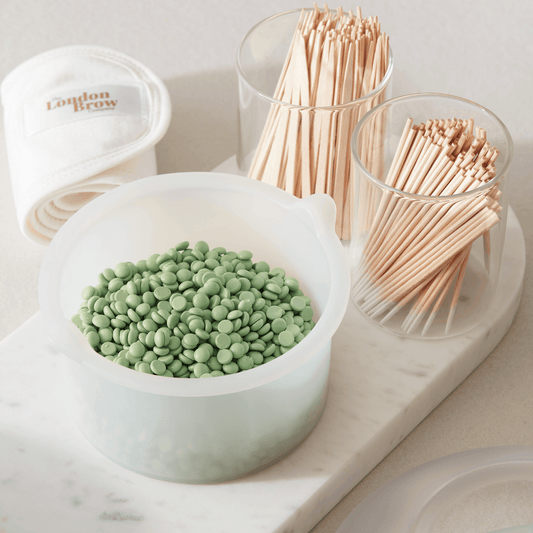 London Brow Flexi Hot Wax – 3 Luxe Varieties for Professional Salon Use 500g