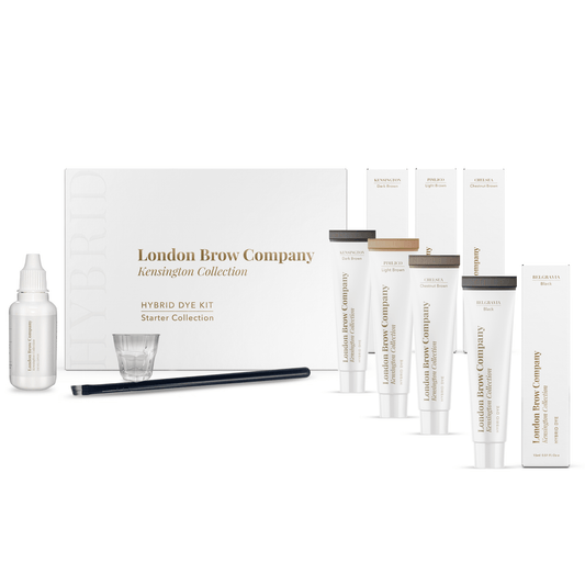 London Hybrid Dye Brow Stain Starter Kit