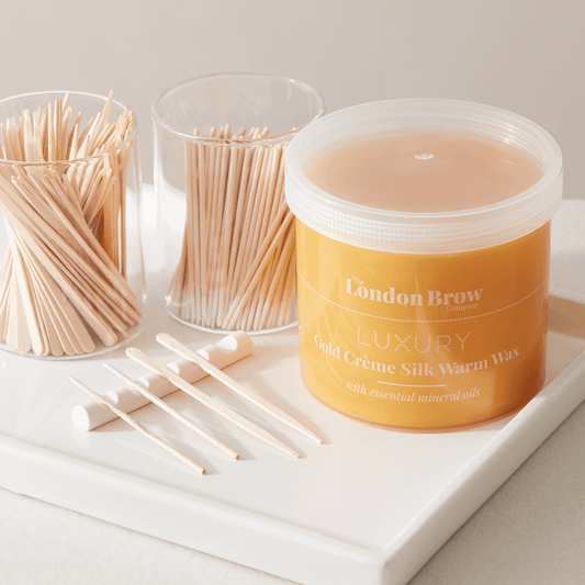 Luxury Silk Metallic Gold Warm Wax – 450g Professional Pot for Sensitive Skin