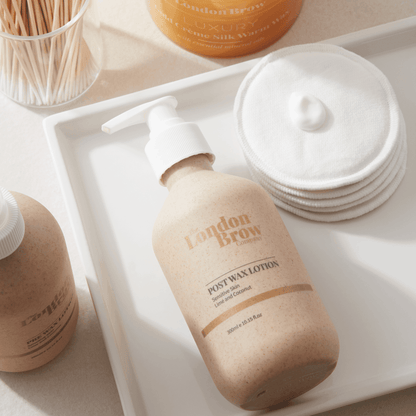 Pre-Wax Cleanser & Post-Wax Lotion Set - All Natural