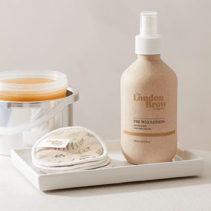 Pre-Wax Cleanser & Post-Wax Lotion Set - All Natural